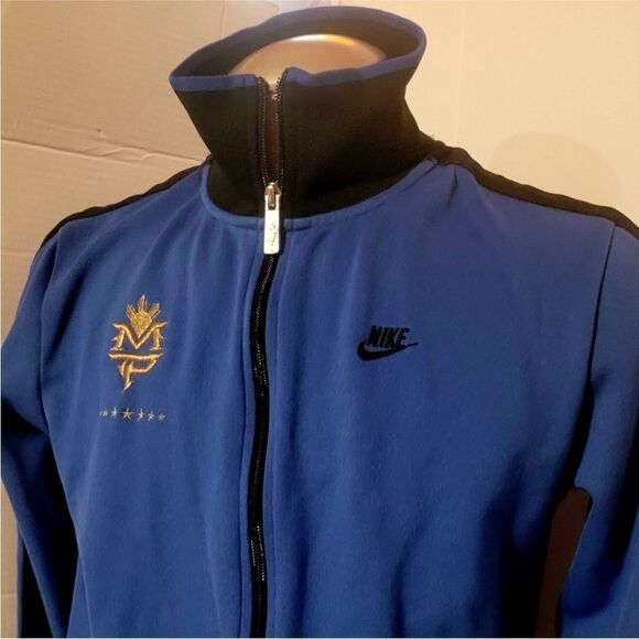 Manny Pacquiao Nike Blue
Lightweight Shirt Jacket with High Collar Size M - Picture 2 of 5